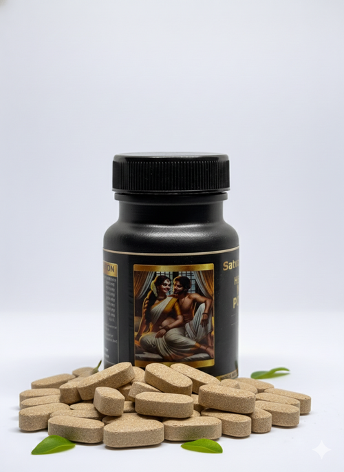 Satva Vardhak Herbal Man Power Tablets | Ayurvedic Strength & Stamina Formula